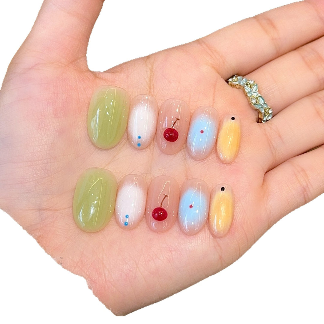 Art Nail Design with Cheerful Fruit Motif Kalsten