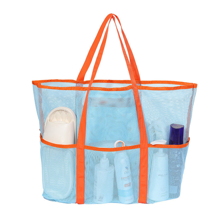 Spacious and Breathable Beach Bag Made of Mesh Material Kalsten