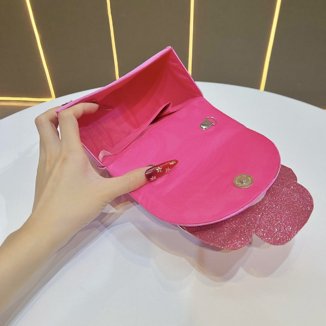 Floral Embellished Evening Handbag