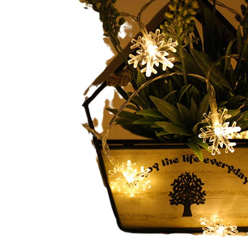 Snowflake String Lights