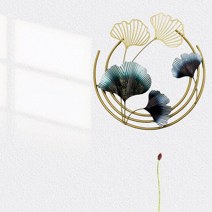 Elegant Botanical Metal Wall Art Kalsten