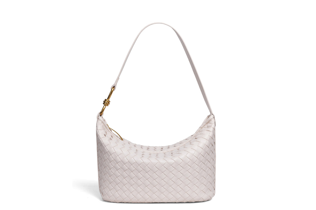 Woven Leather Hobo Bag Kalsten