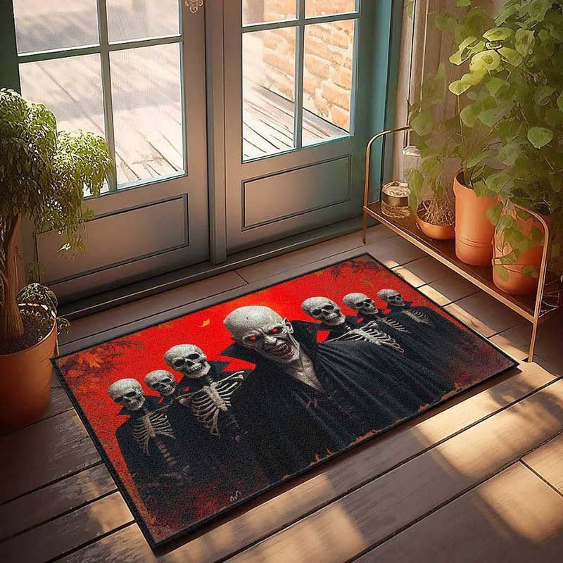 Halloween Decorative Welcome Mat for Entrance