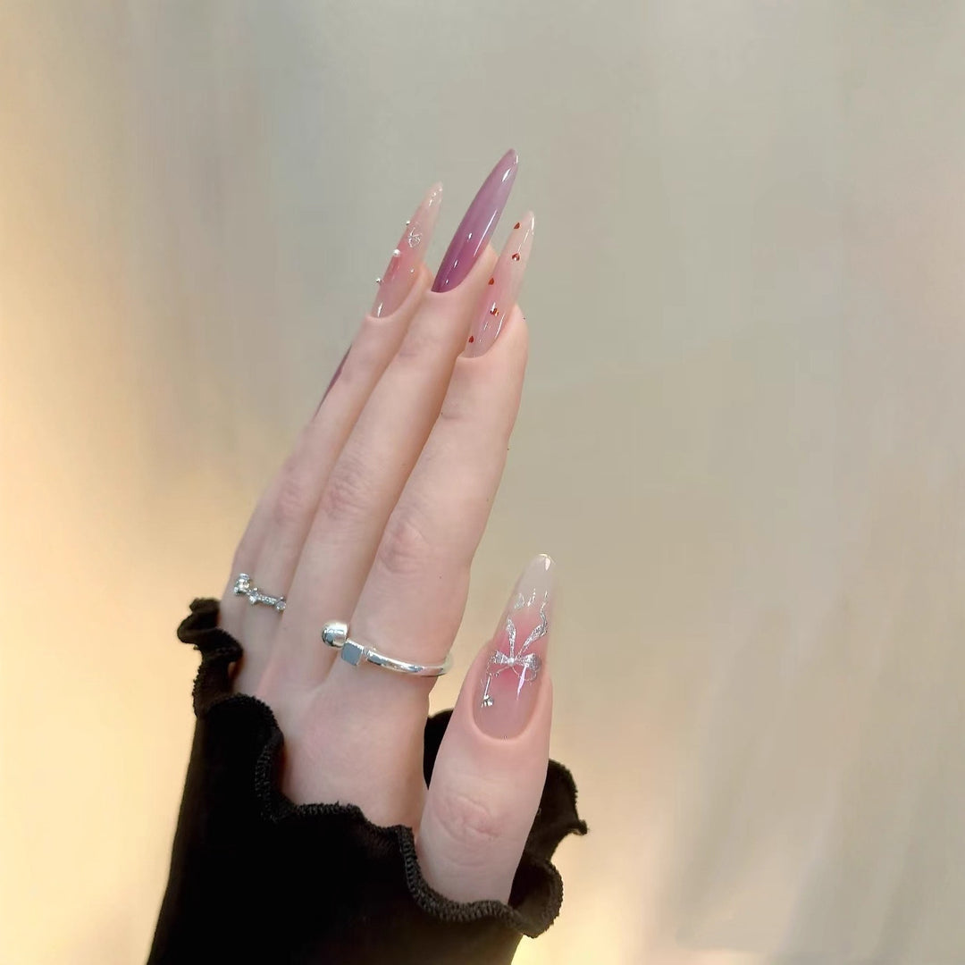 Ombre Stiletto Nail Art Extensions