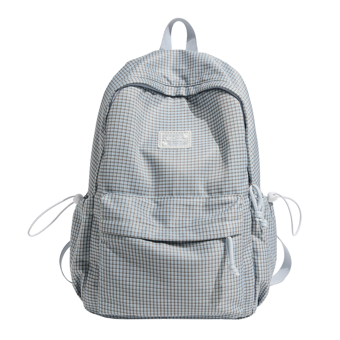 Stylish Grid-Patterned Daypack Kalsten