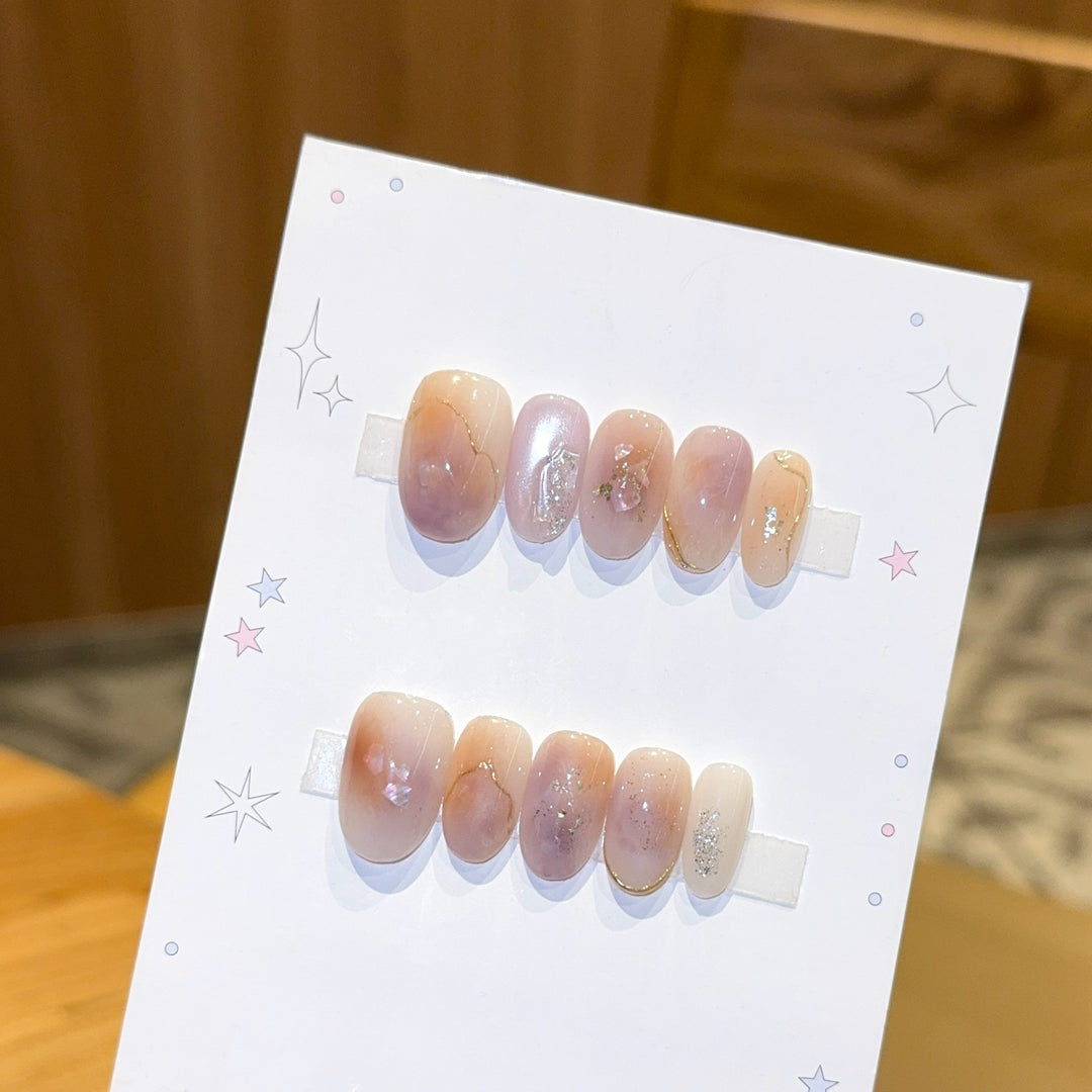 Artificial Nail Tips with Elegant Design Kalsten