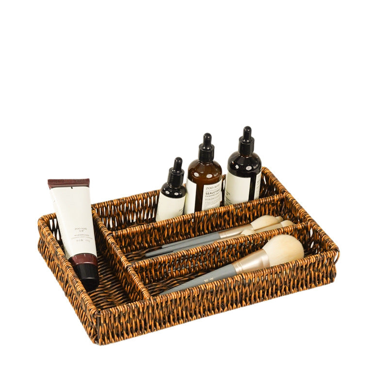 Woven Cutlery Organizer Tray Kalsten