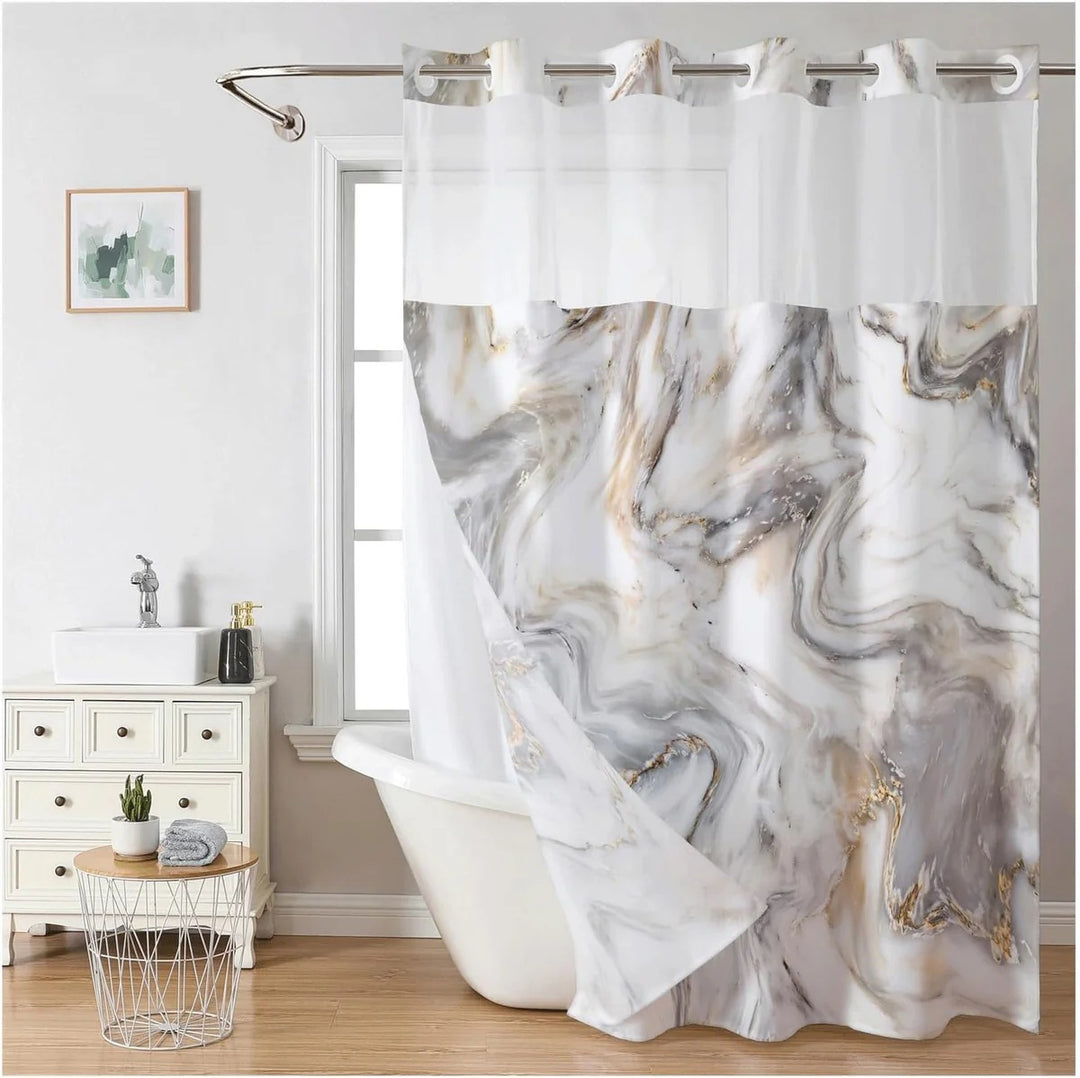 Artistic Floral Shower Curtain Kalsten