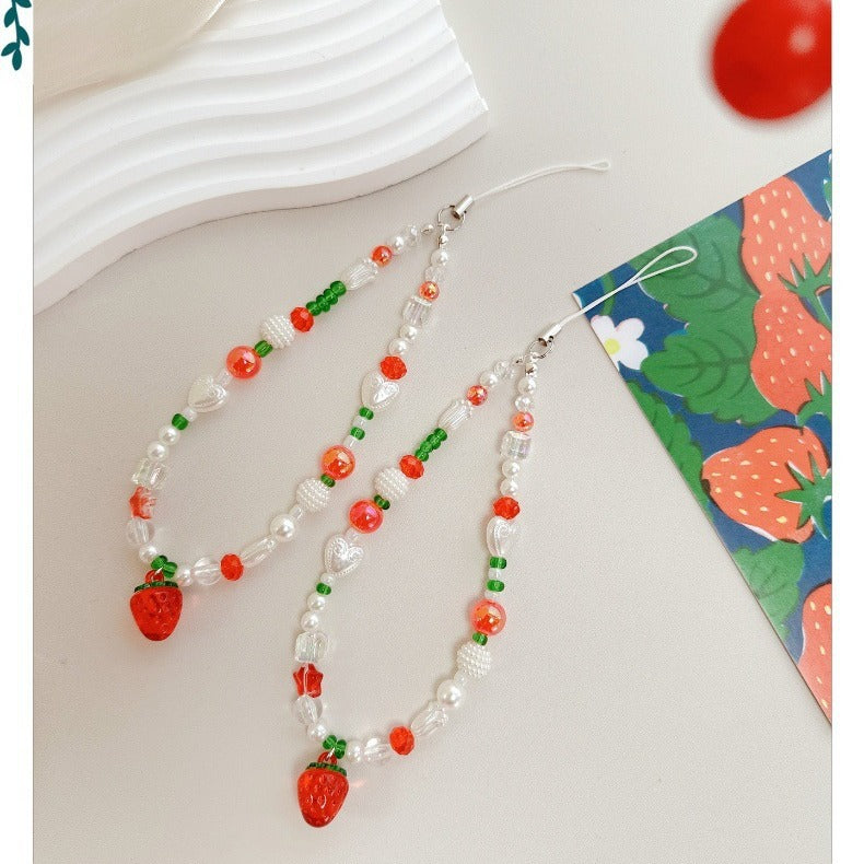 Beaded Fruit Charm Eyewear Chain Kalsten