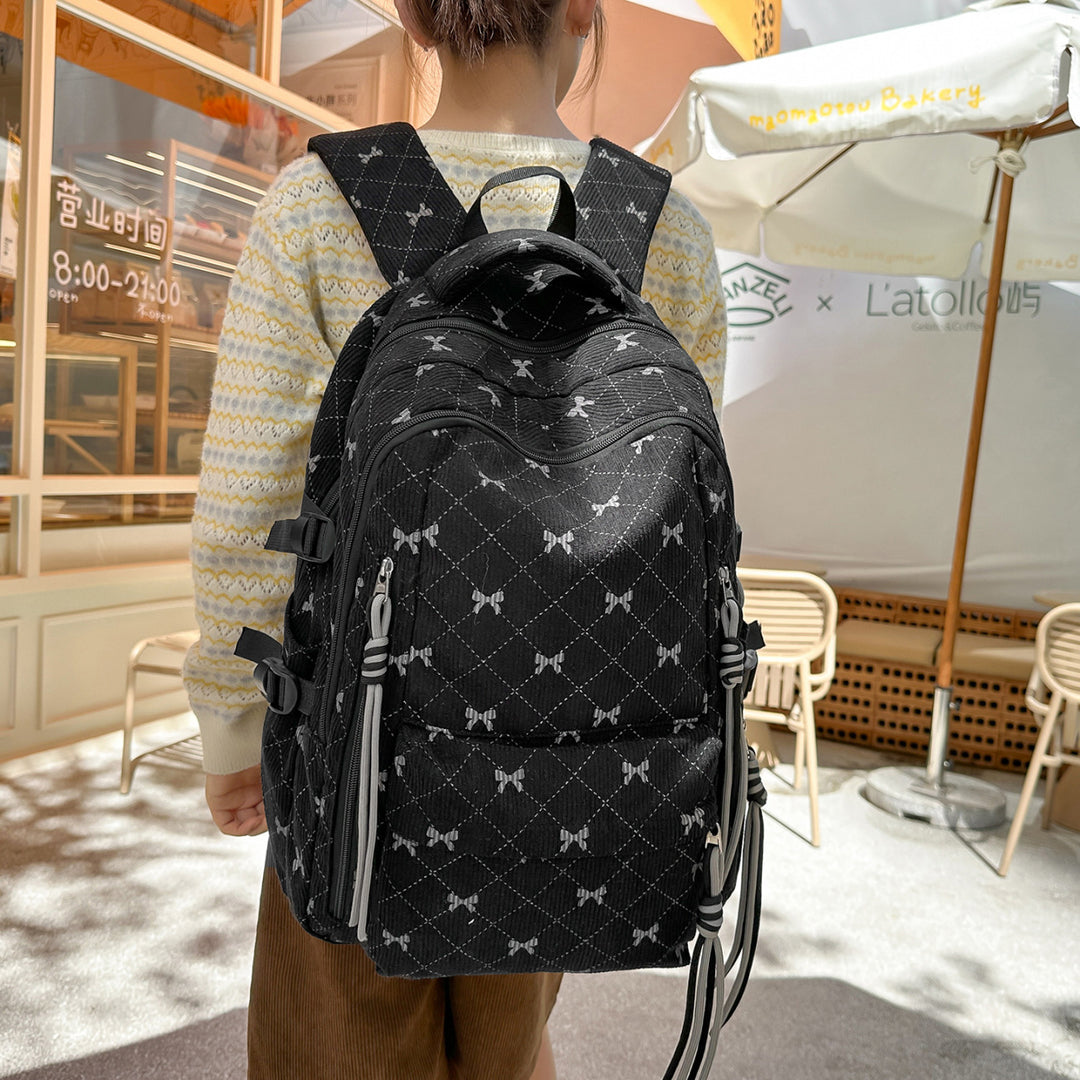 Stylish Quilted Backpack Kalsten