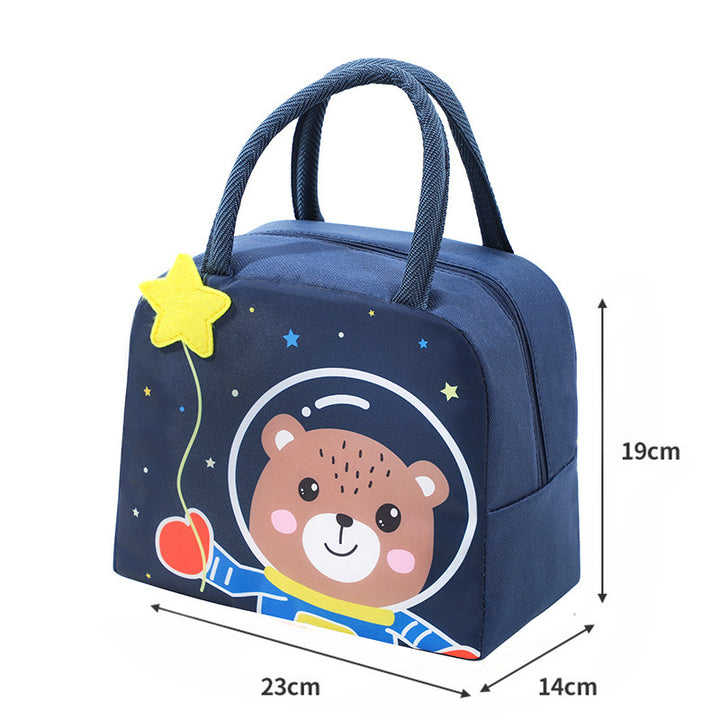 Cute Penguin-Themed Insulated Lunch Bag