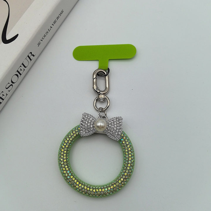 Elegant Rhinestone Bow Keychain Kalsten
