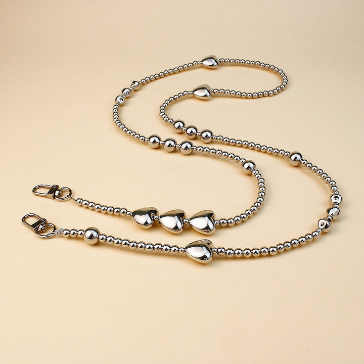 Elegant Pearl and Silver Necklace Kalsten