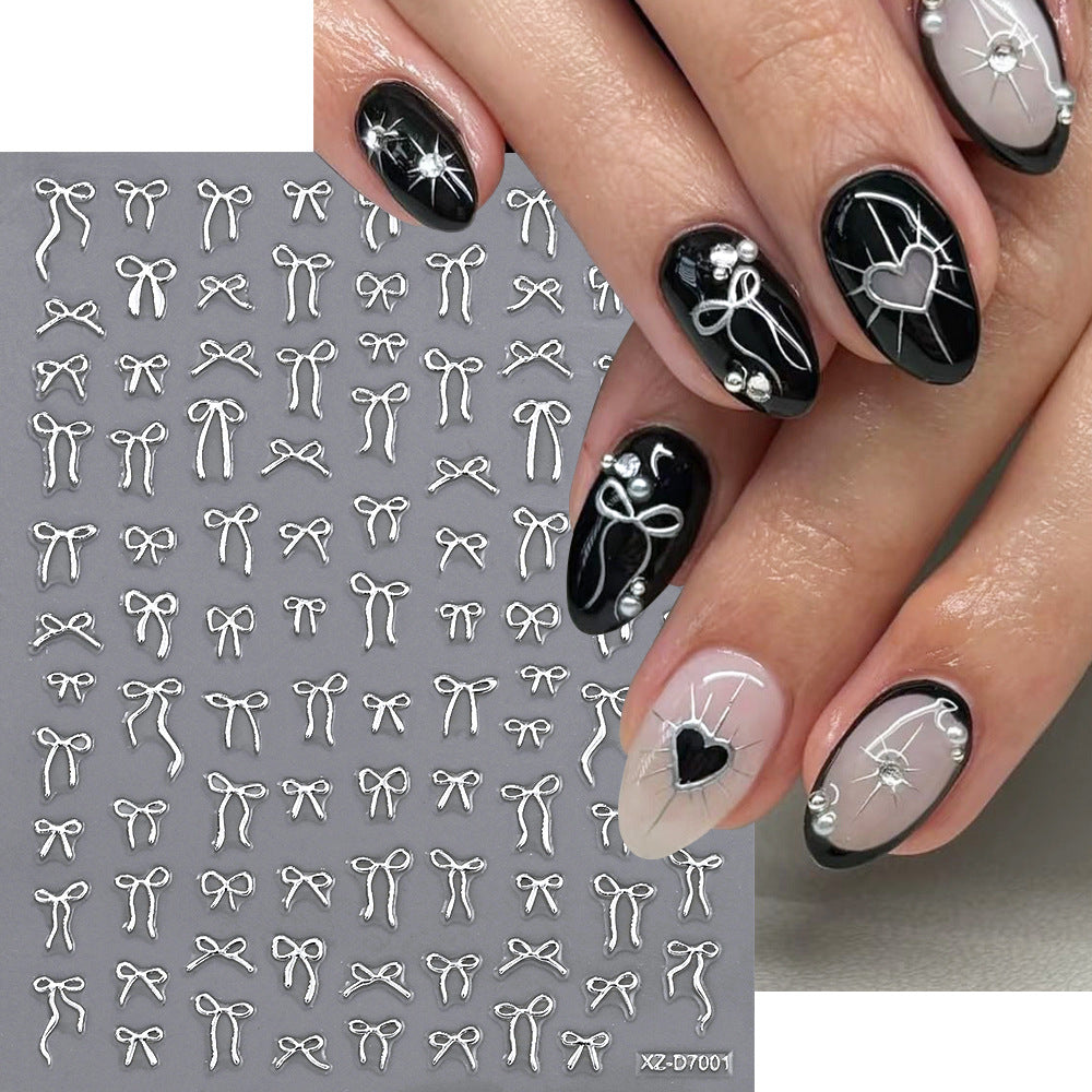 Floral Decorative Nail Art Stickers