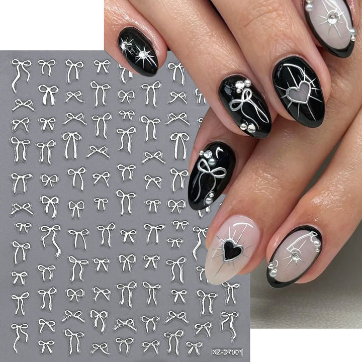 Floral Decorative Nail Art Stickers