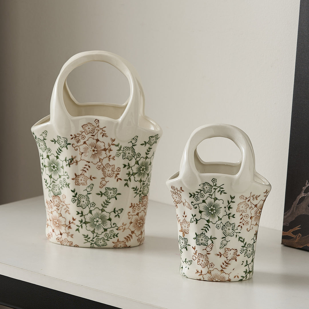 Flower basket with two handles Kalsten