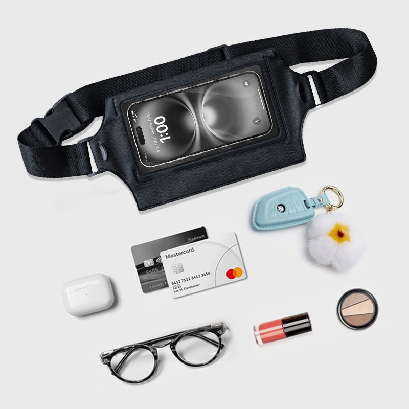 Running belt bag with waterproof phone holder Kalsten