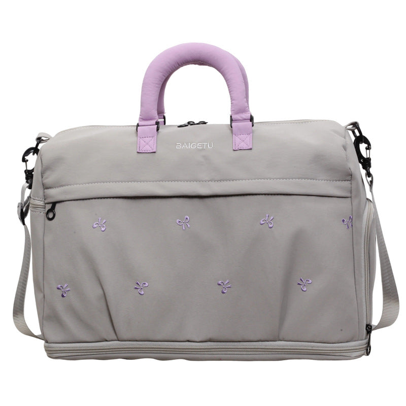 Versatile Embroidered Duffel Bag Kalsten