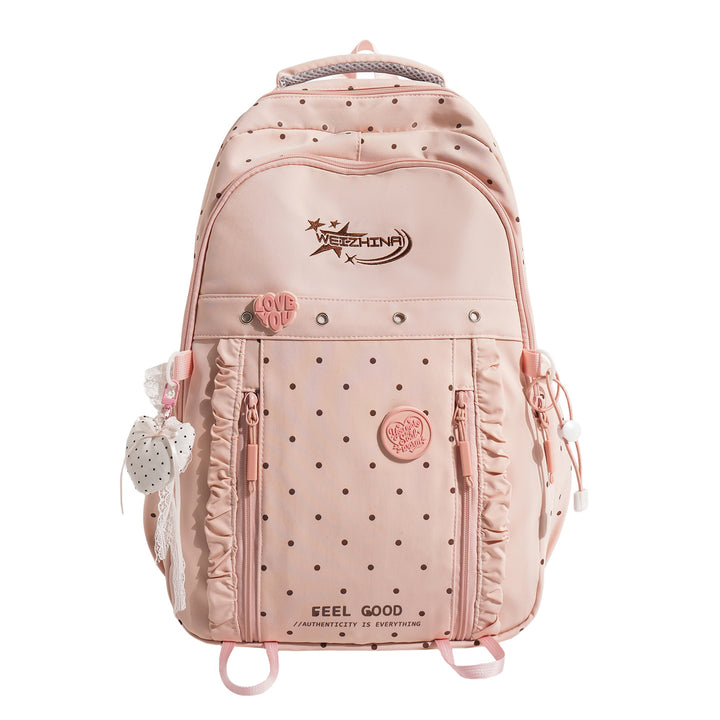Stylish Dotted Backpack Kalsten