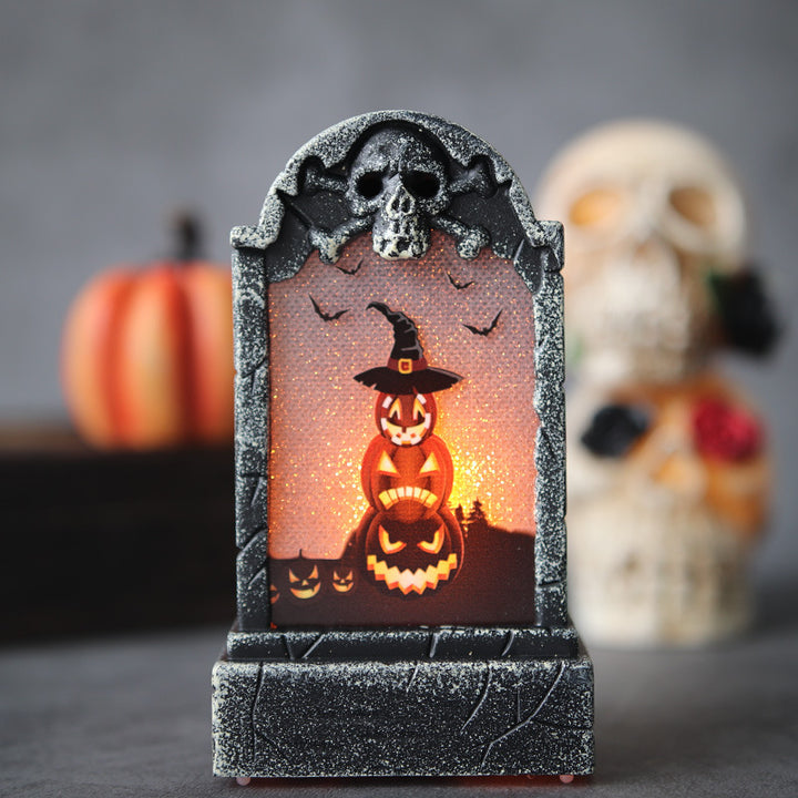 Decorative LED Haunted Graveyard Lantern Kalsten