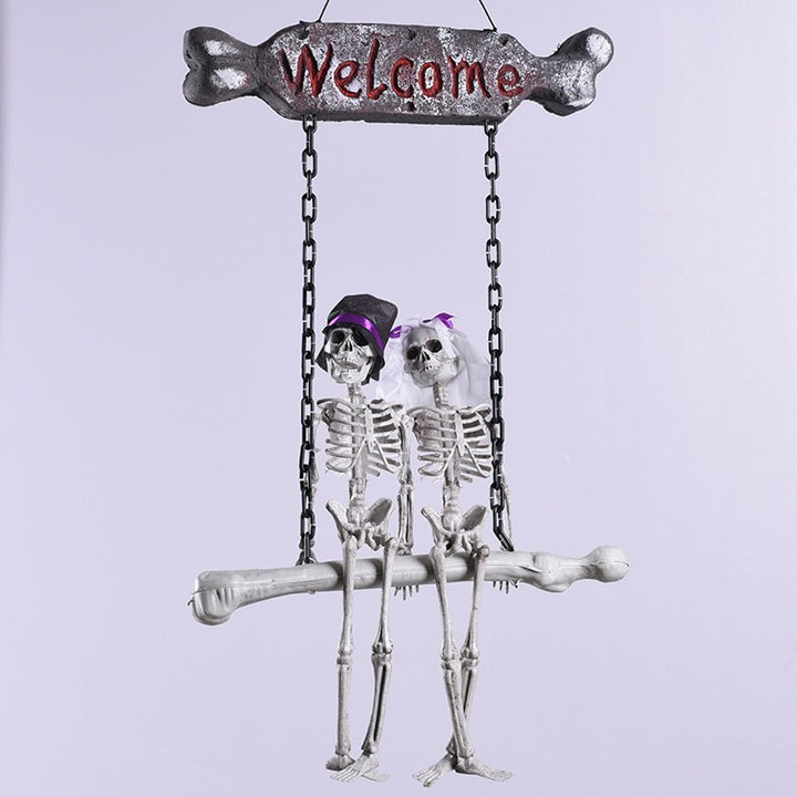Decorative Hanging Skeleton Couple Kalsten
