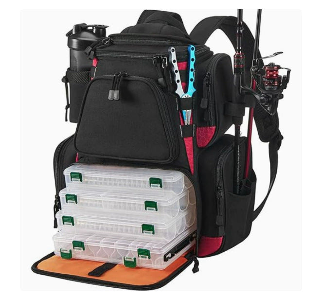 Fishing Multi-Compartment Backpack Kalsten