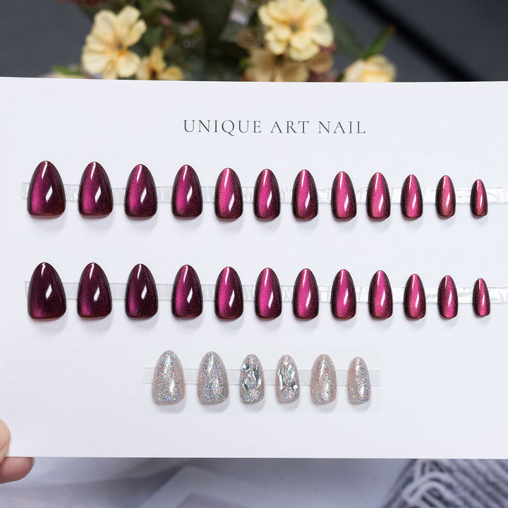 High Shine Press-On Nail Art