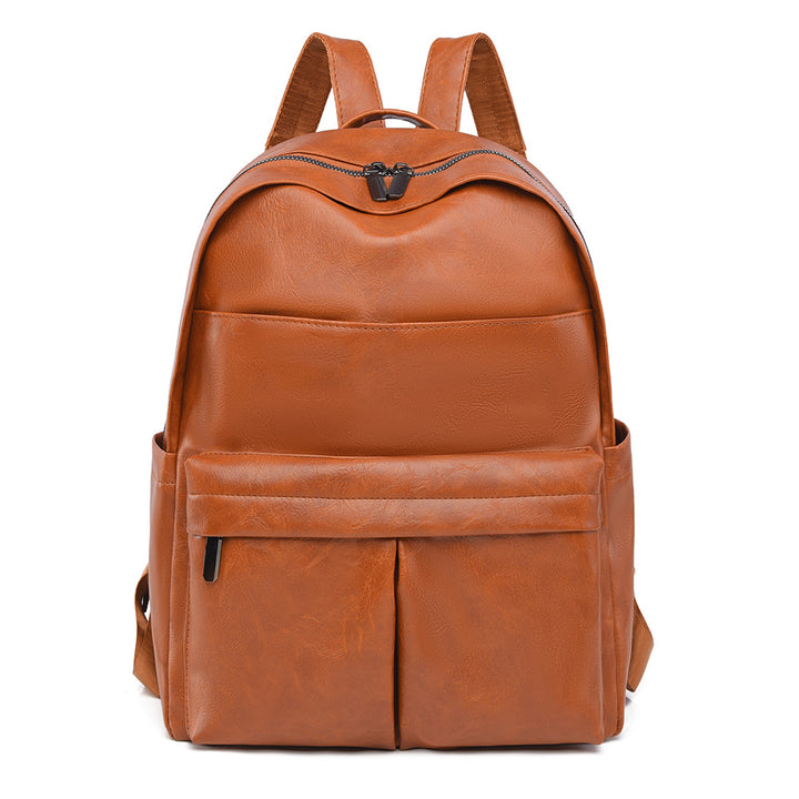 Premium Leather Laptop Backpack Kalsten