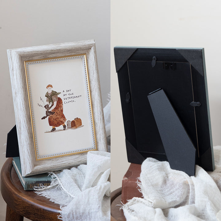 Elegant Floral Artwork Display Frame