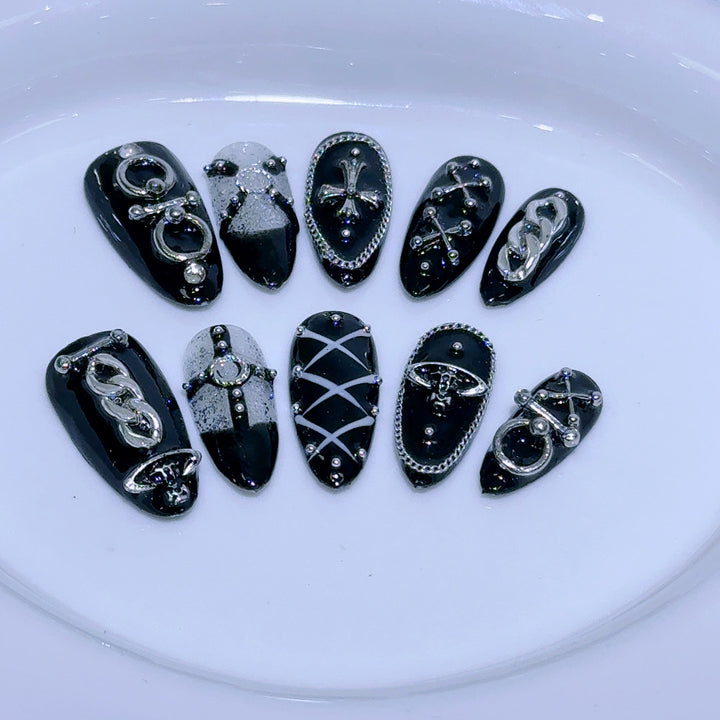 Decorative Gothic Nail Art Set