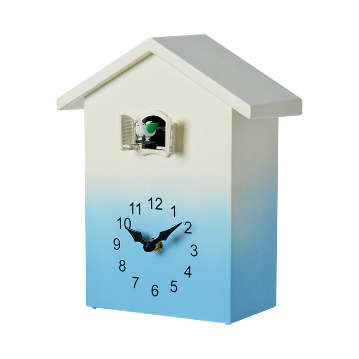 Cuckoo clock in creative house design Kalsten
