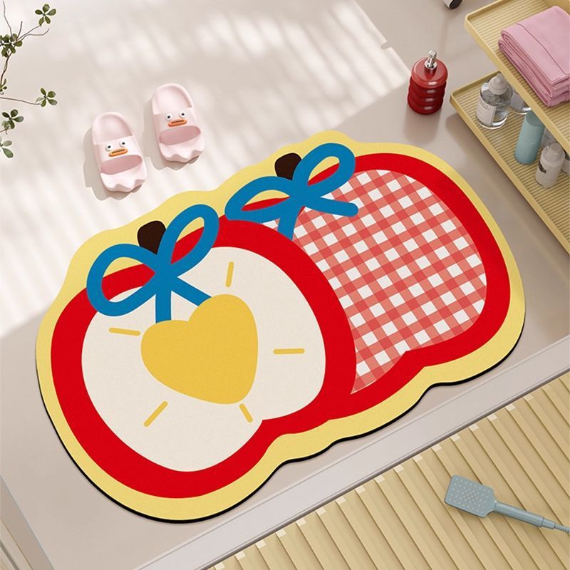 Playful Fruit-Shaped Kalsten Bath Mat