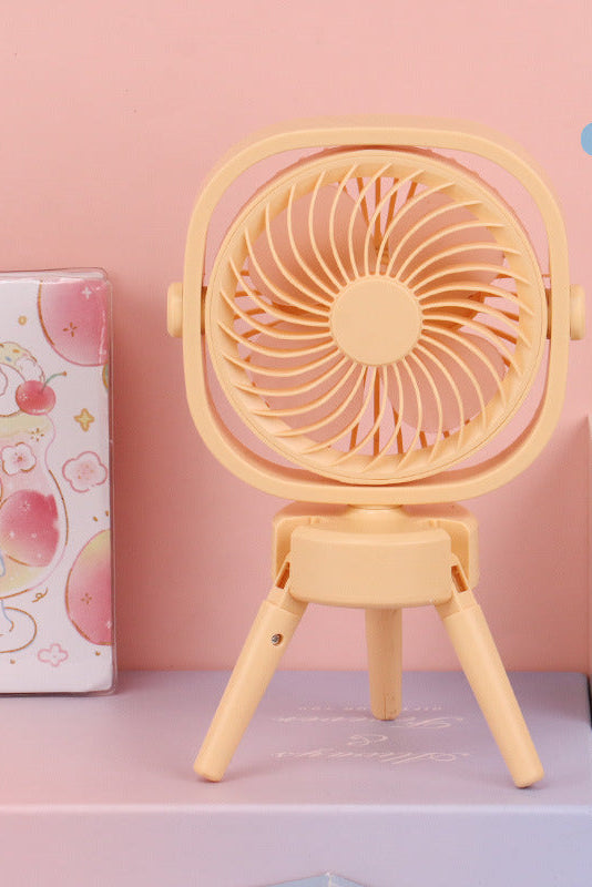 Ladies Portable Mini Fan with Foldable Tripod Kalsten