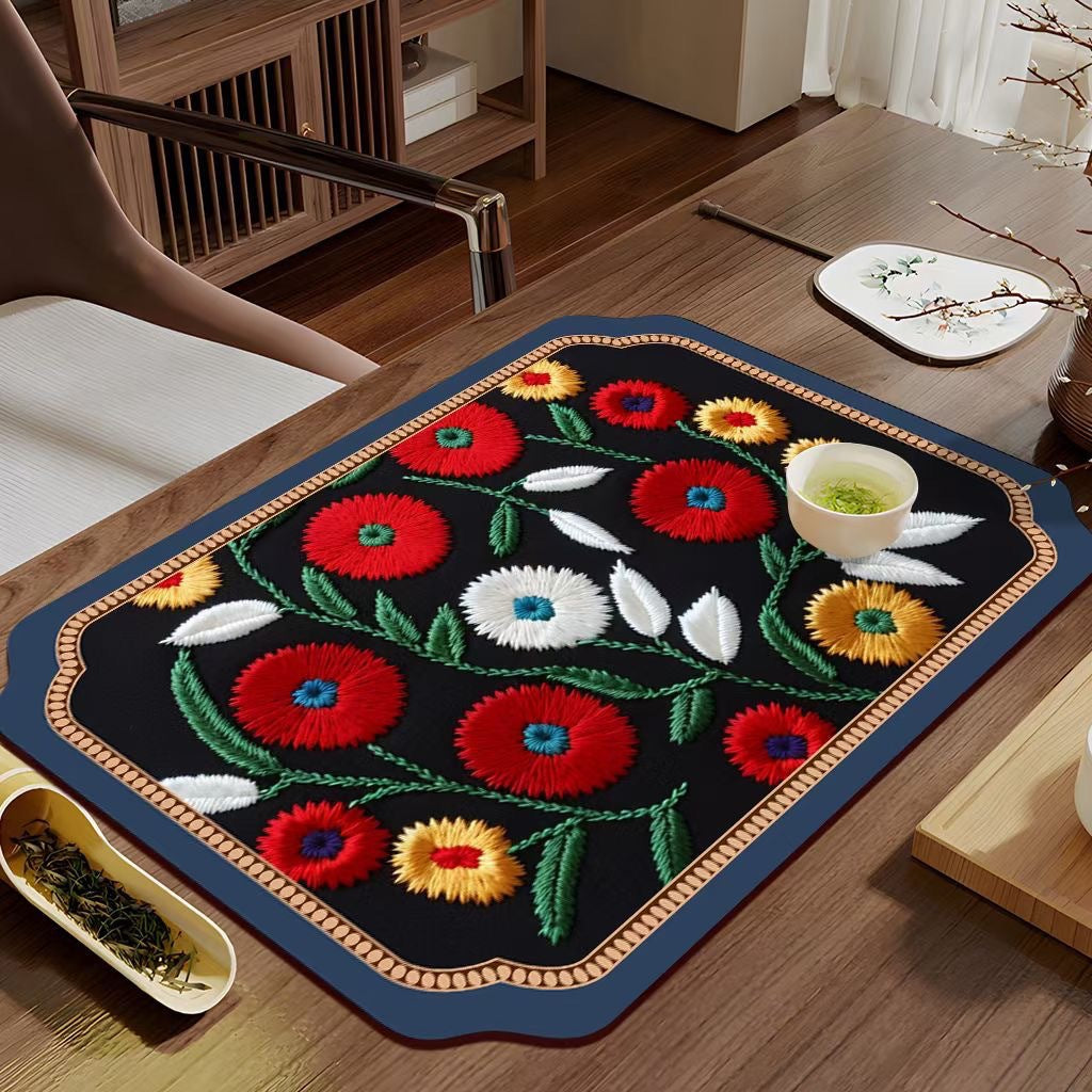 Decorative Floral Table Mat Kalsten