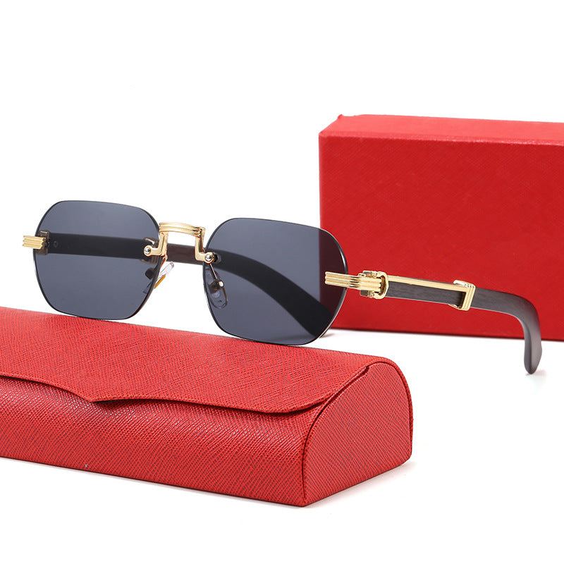 Women's Geometric Designer Sunglasses with Luxurious Metal Frame Kalsten