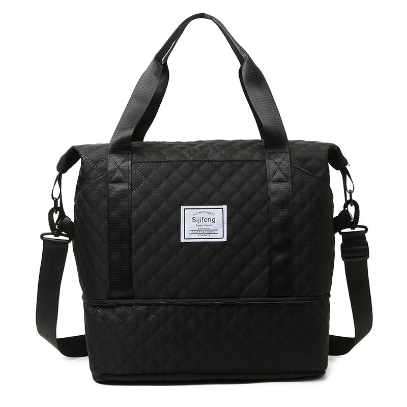 Quilted Multi-Functional Travel Duffle