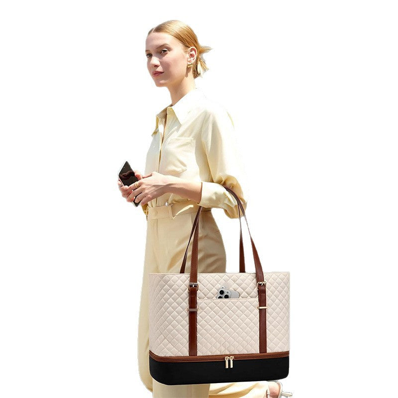 Insulated Lunch Tote with Multi-Pocket Design Kalsten
