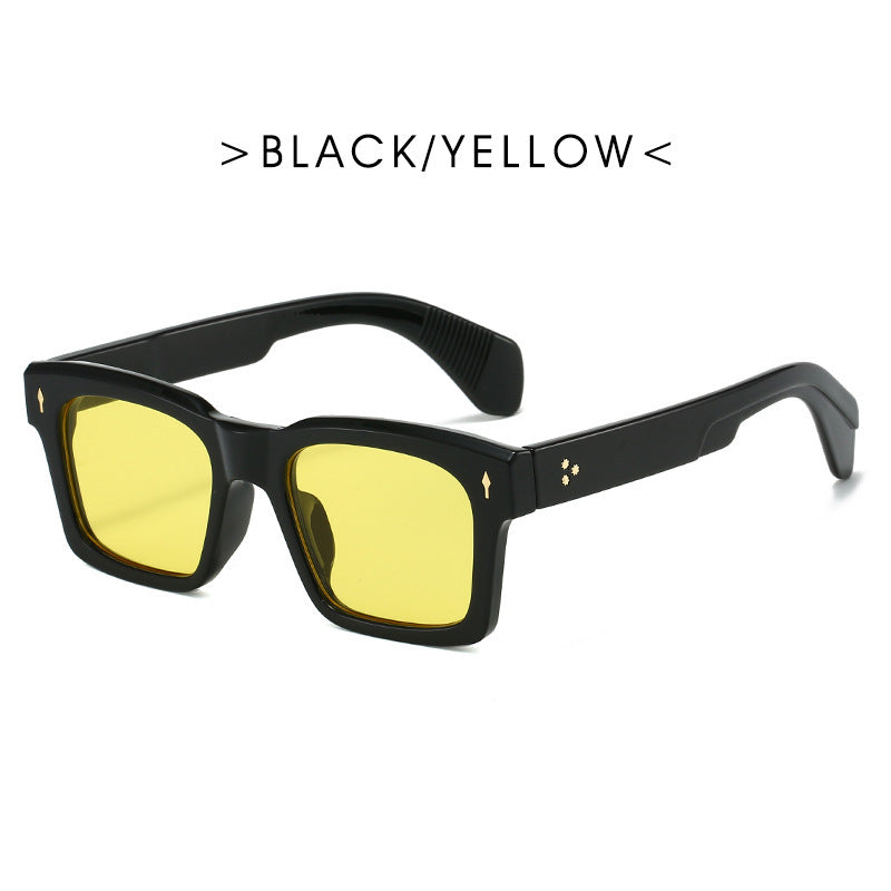 Women's modern sunglasses in claro-geometric design Kalsten