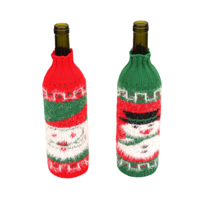 Festive Holiday Wine Bottle Cover Kalsten