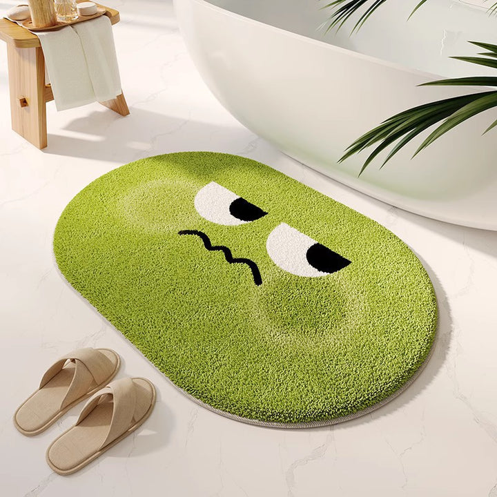 Fun Monster-Themed Bath Mat
