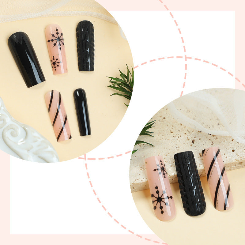 Elegant Artificial Nail Design Set Kalsten