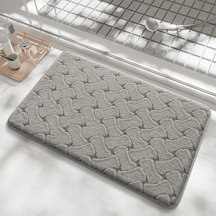 Plush Non-Slip Bathroom Mat Kalsten