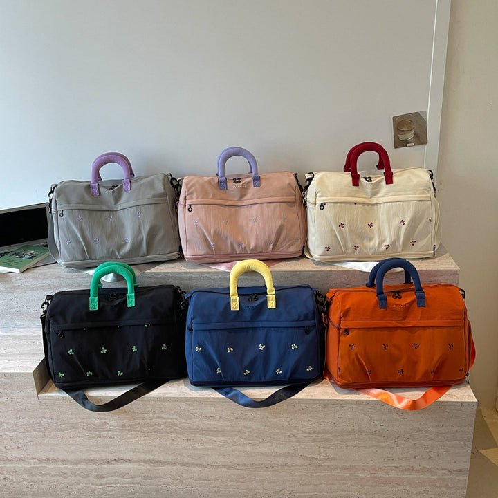 Versatile Embroidered Duffel Bag Kalsten