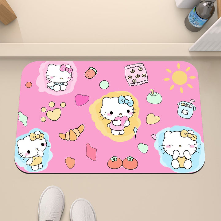 Cute Cartoon Character Bath Mat