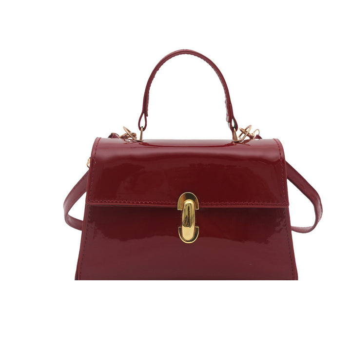 Luxury Patent Leather Satchel