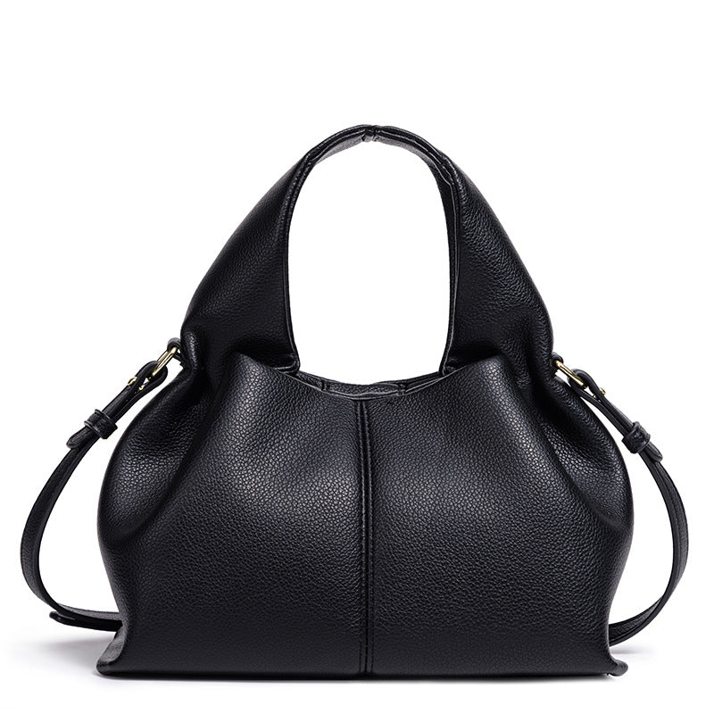 Chic Structured Leather Handbag Kalsten
