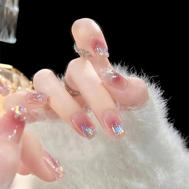 Glitter Ombre Press-On Nails Kalsten