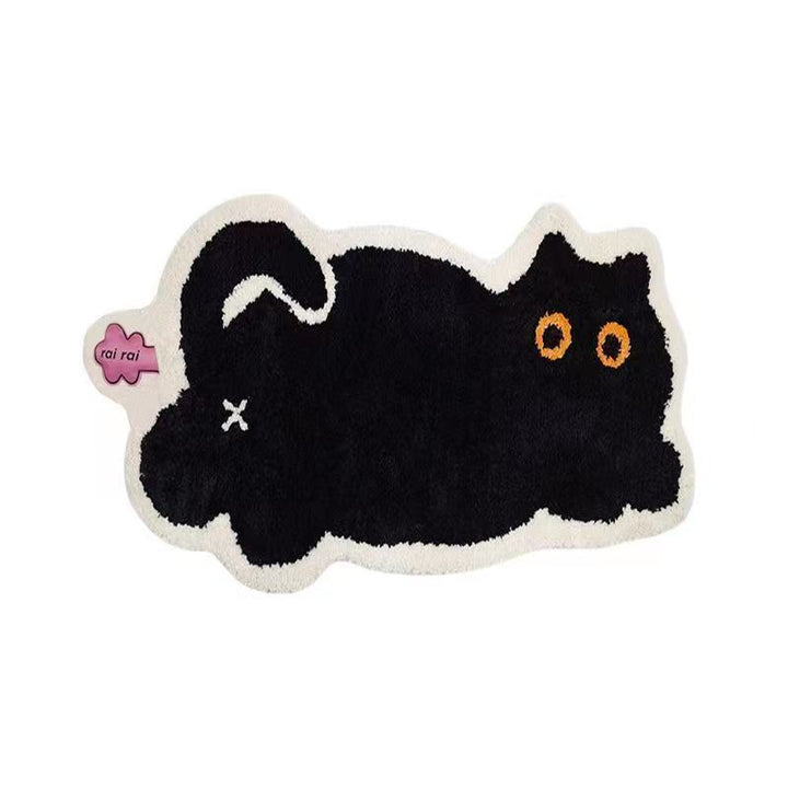 Cat-shaped Decorative Floor Mat