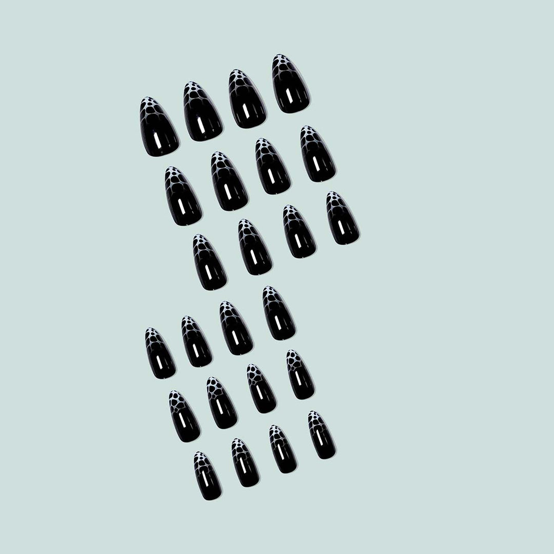 Artful stiletto nails with modern design Kalsten