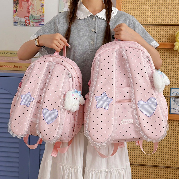 Cute Bunny-Ear Drawstring Backpack Kalsten
